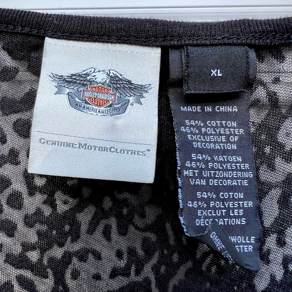Women’s Lace Harley Davidson long sleeve Sz XL - Picture 4 of 4